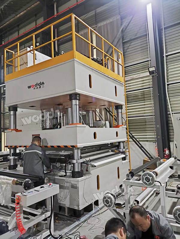 630噸四柱液壓機